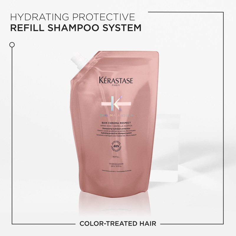 Kerastase Kérastase Chroma Absolu Bain Chroma Respect Refill Shampoo Pouch