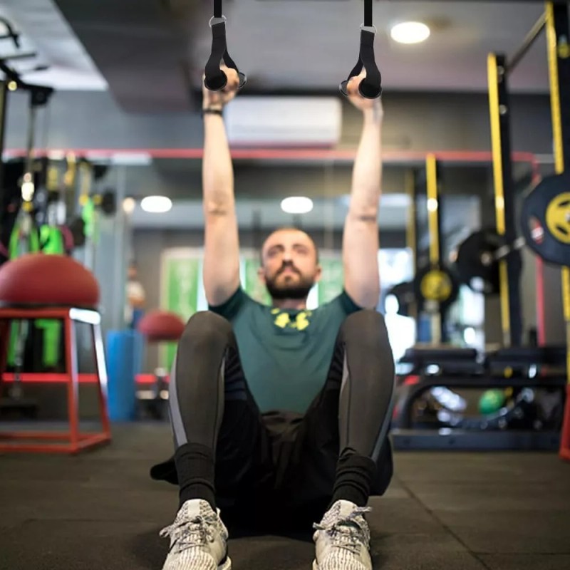 Vida Fuerte Agarraderas Tipo D Nylon Gym Maneral/asa Para Polea