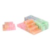 36pcs Pencil Eraser Fruit Flavor Sakura Pattern Correction Eraser Learning