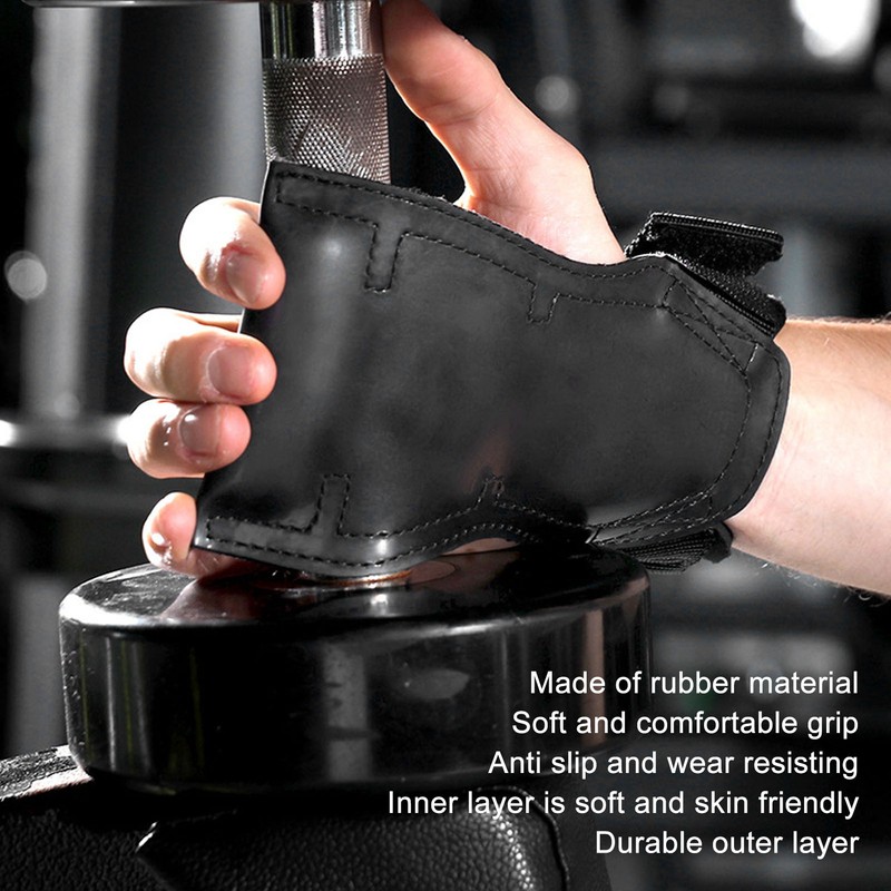 Lifting Straps Rubber Hard Pull Wrist Lifting Straps Durable Deadlift