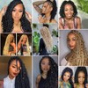 COOKOO 18 Inch Goddess Boho Box Braids Crochet Hair for