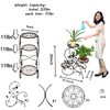 HLC 3 Tier Tall Plant Stand Outdoor Flower Stand Flower
