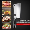 Utopia Kitchen 7 inch Cleaver Knife Stainless Steel Chef Butcher