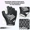 Vgo... Work Gloves Men Fingerless Seamless Anti-impact Multipurpose Utility Seamless