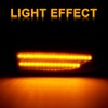 OZ-LAMPE 2 x Black LED Turn Signal Indicator Side Indicator