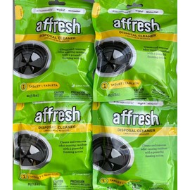 Affresh 4 Packages Affresh Garbage Disposal Cleaner - Citrus Scent - 1.55 ounces each