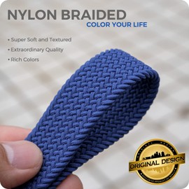 SENLLY Wristlet Lanyard, Hand Wrist Strap Keychain Holder, Made of High-End Super Soft Nylon Weave