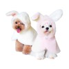 PetGround Poncho-Style Dog Clothes with Rabbit Ears, Cute, Poncho for