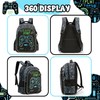 Oruiji Game School Backpack for Boys Backpacks Ages 8-10 with