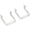 Wall Control Pegboard 2in x 2in C-Bracket Slotted Metal Pegboard