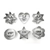 JOKUMO Smiley Cookie Cutters Set – 6 PC High Grade