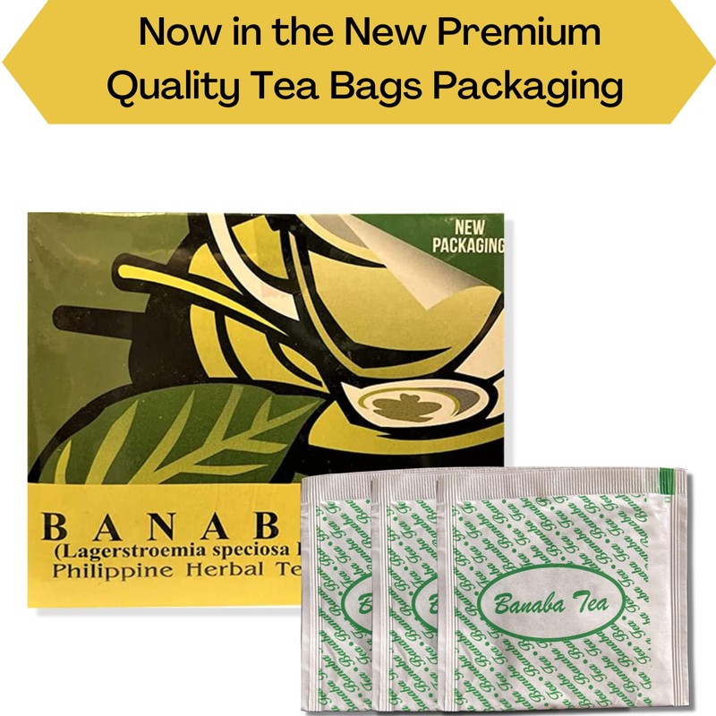 Banaba Philippine Tea Organic Herbal - Pack of 2-20 Teabags