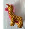 Weighted stuffed animal, small giraffe plush with 2 lbs -