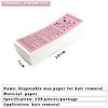 Disposable Hair Removal Paper 20x7cm Hair Removal Depilation Waxing Depilation