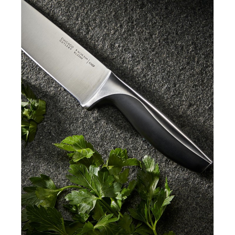 Chicago Cutlery Avondale (12-PC) Built-In Sharpener Kitchen Knife Block Set