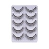 5 Pairs Soft False Eyelashes Natural 3D False Eyelashes Shiny
