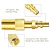 METER STAR Low Pressure 1/4'' RV Quick Connect Disconnect Conversion