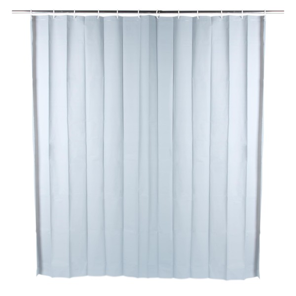 Beldray LA028268LGRYUFFEU7 Antibac Shower Curtain - Quick & Easy to