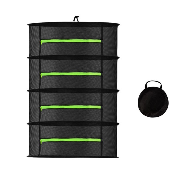 LANFYFU Red de Plantas Secas Plegable y Colgante, Tendedero de