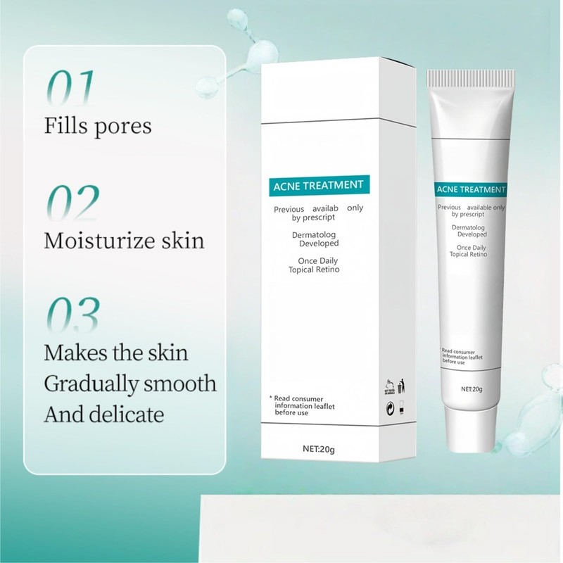 Acne Control Cream for Face,Acne Treatment Gel,Anti-Acne Cream,Soothing and Moisturizing,Fast