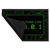 trendaffe Localhost Doormat with IP Address 127.0.0.1 in Green -
