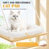 Ojluoj Cat Window Perch Cat Hammock Kitten Window Seat with
