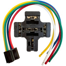 SDYYDS Universal 12-Gauge 11.25-Inch Wiring Harness Connector with Terminals for A/C, Heater, ABS, and Engine Control Systems - Compatible with Various Models 89032832,19189714,S-654