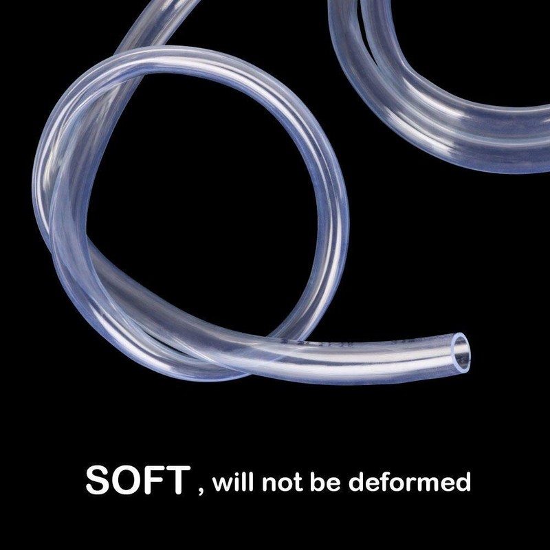 flintronic 5M PVC Hose, Pump Hose, Transparent Universal Hose with
