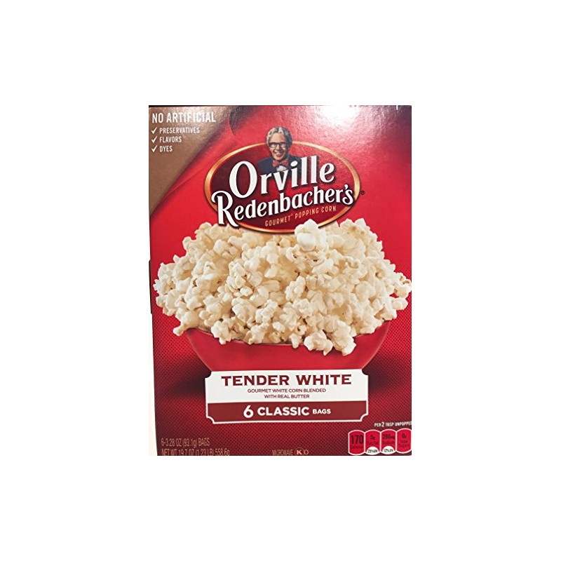 Orville Redenbacher's Tender White Classic Bag 6 bags 19.7 oz