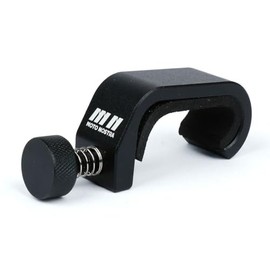 CNC Luggage Rack Clamp Matte Black Compatible with Vespa GTS 125 250 300, LVX 50, GTV 125 250 300