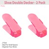 Shoe Double Decker Shoe Slots Storage Space In A Snap