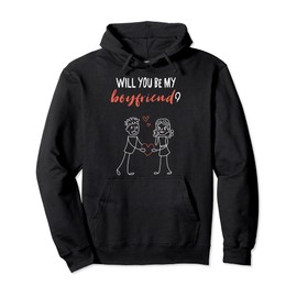 Do you want to be my friend? I Relationship I I Love You Pullover Hoodie