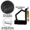Sturdy Stainless Steel Barbecue Oven Cleansing Brush 3 in 1