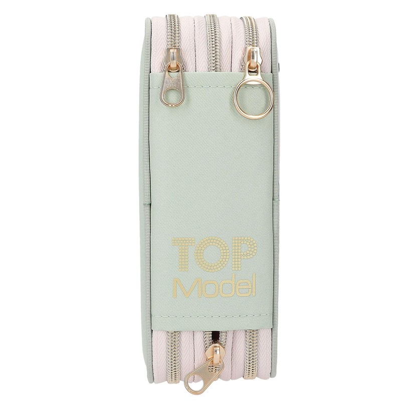 Depesche 13303 TOPModel Summer Feeling Filled 3-Compartment Pencil Case in