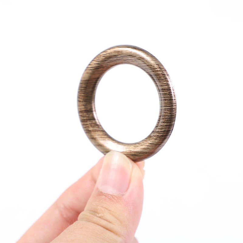 encar88_8 Wood Interior Engine Start/Stop Push Button Ring Cover For