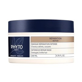 PHYTO PARIS REPAIR Máscara de reestructuración intensiva, vegana, sin silicona, restaura y fortalece el cabello dañado y las fibras capilares quebradizas, 6.76 onzas líquidas