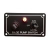 Pactrade Marine Boat Bilge Pump Switch Aluminum Plate 3 Way