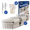 GERCAR Pro Keyed Alike 2 Knob Cylinders 35/35 Set 2x
