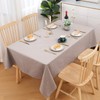 smiry Rectangular Table Cloth Wipe Clean 140x200 cm, Wipeable Water