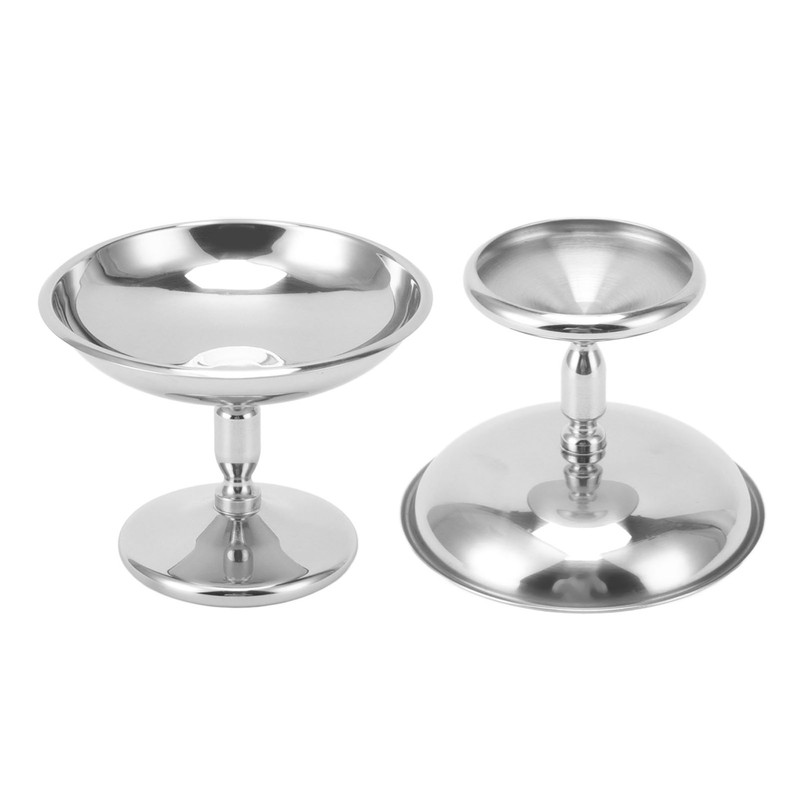 304 Stainless Steel Dessert Cup Vintage Durable Pudding Milk Jelly