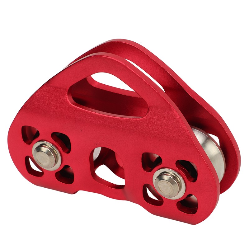Mountaineering Climbing Double Axle Double Zip Line Trolley Steel Rope