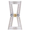 Dovetail Marker Woodworking Dovetail Scribing Gauge Measuring Tool with 1:5/1:6/1:7/1:8