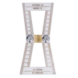 Dovetail Marker Woodworking Dovetail Scribing Gauge Measuring Tool with 1:5/1:6/1:7/1:8 Slopes