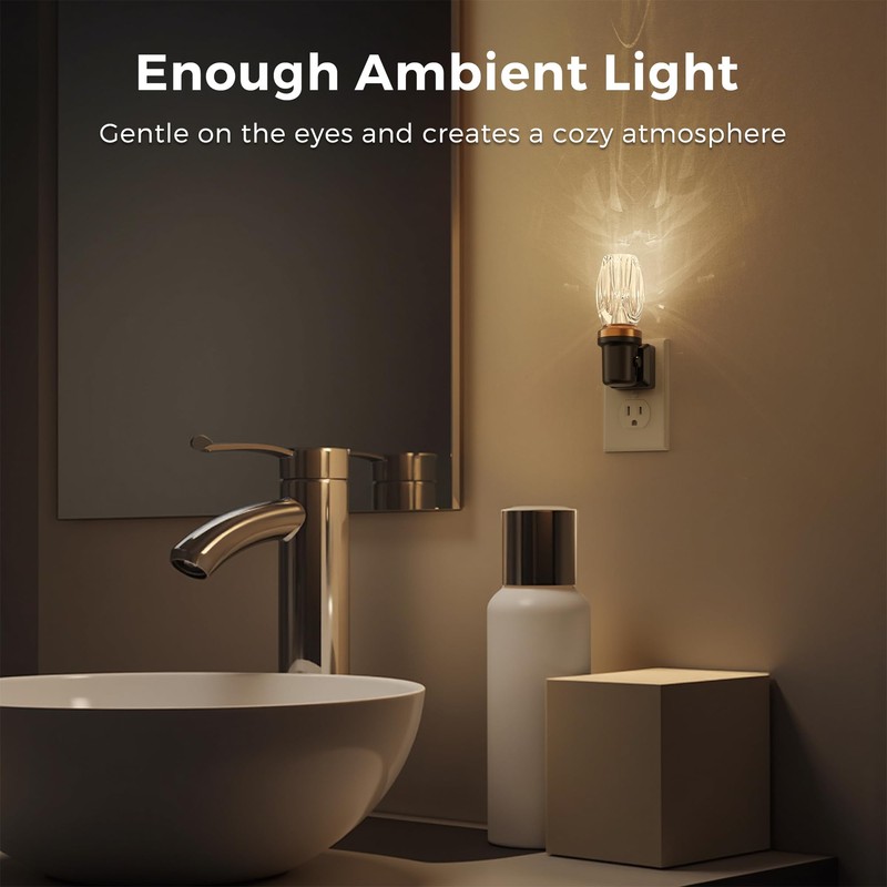 L LOHAS LED Night Light, Dimmable Night Lights Plug into