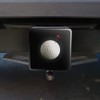 GRAPHICS & MORE Golf Ball Moon Flag Golfing Tow Trailer