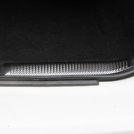 crosselec Stainless Steel Rear Bumper Trunk Inner Sill Protector Guard for Dodge Charger 2015-2023 (Carbon Fiber Pattern)