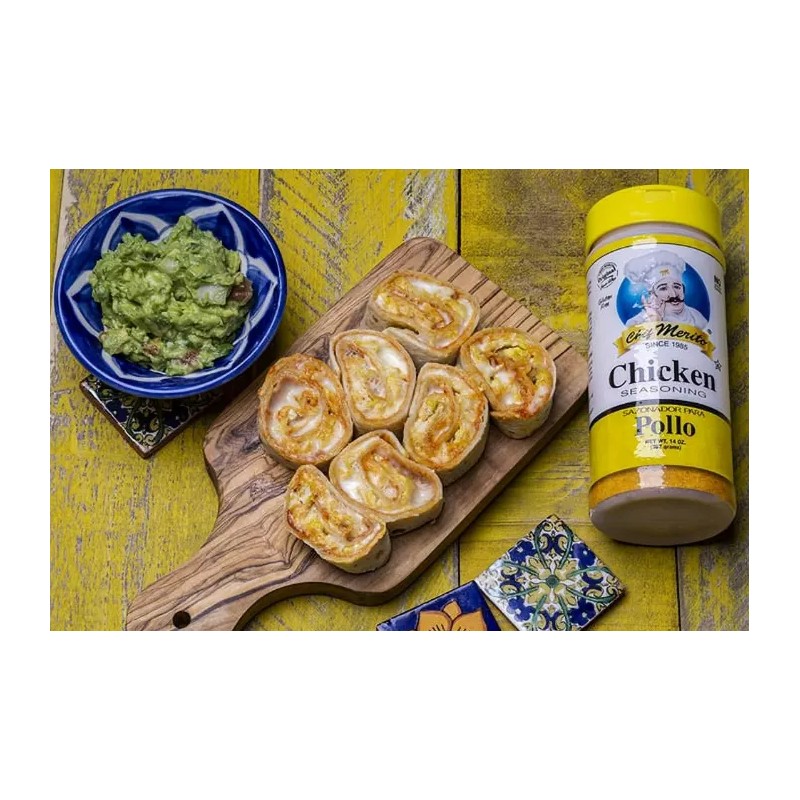 Chef Merito, Chicken Seasoning 14oz x 2 bottles