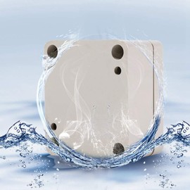 Junction Box, 12 Sizes Selection Box Waterproof IP65 Junction Box ABS Electrical Connection Boxes DIY Plastic Case Wiring Distribution Box Surface-Mounted (6.3 x 5.7 x 3.5 cm)