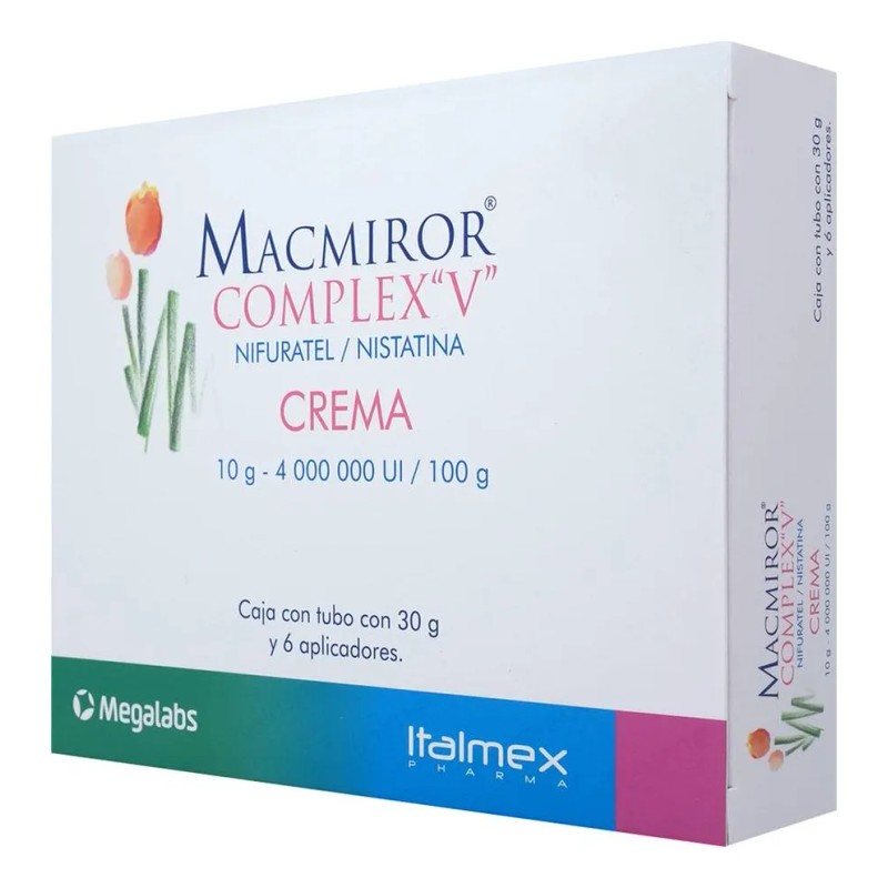 Macmiror Complex V Crema Vaginal 10 G/4000000 Ui/100 G, 1