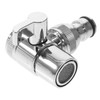 Frcolor Washer Faucet Adapter Copper Diverter Valve Kitchen Sink Connection